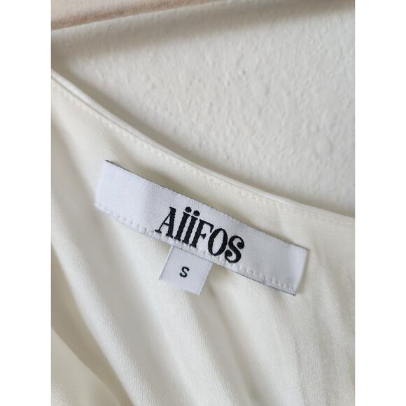 AIIFOS‎ Bernadette One-Shoulder Midi Dress | Size Small - Picture 7 of 9